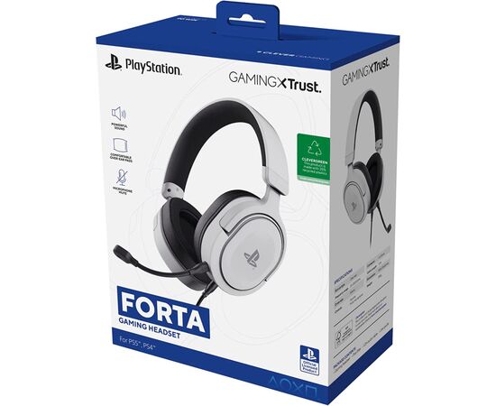 Наушники Trust GXT 498 Forta for PS5 White (24716), изображение 10 Наушники Trust GXT 498 Forta for PS5 White (24716), изображение 10