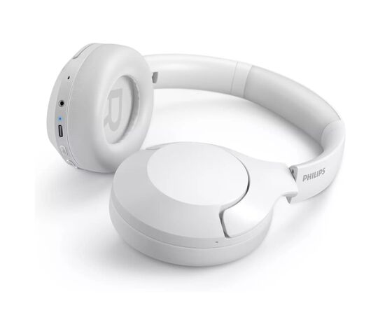 Наушники Philips TAH8506 Over-ear ANC Hi-Res Wireless Mic White (TAH8506WT/00), изображение 4 Наушники Philips TAH8506 Over-ear ANC Hi-Res Wireless Mic White (TAH8506WT/00), изображение 4