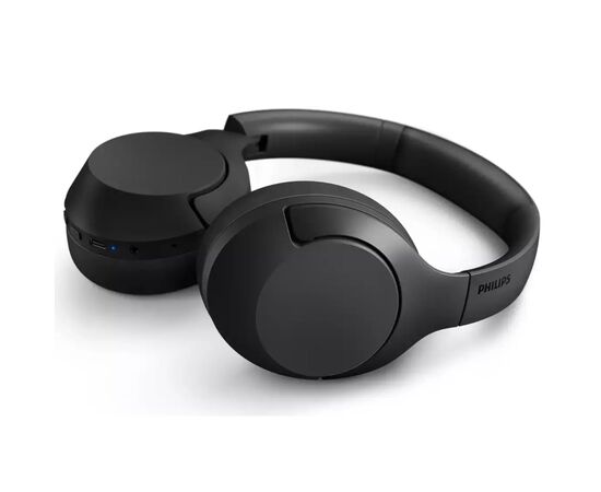 Наушники Philips TAH8506 Over-ear ANC Hi-Res Wireless Mic Black (TAH8506BK/00), изображение 5 Наушники Philips TAH8506 Over-ear ANC Hi-Res Wireless Mic Black (TAH8506BK/00), изображение 5