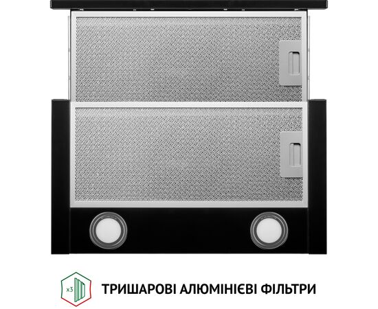 Витяжка кухонна Perfelli TL 5212 BL 700 LED, зображення 7 Витяжка кухонна Perfelli TL 5212 BL 700 LED, зображення 7