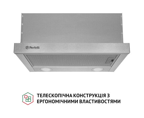 Витяжка кухонна Perfelli TL 5212 I 700 LED, зображення 2 Витяжка кухонна Perfelli TL 5212 I 700 LED, зображення 2