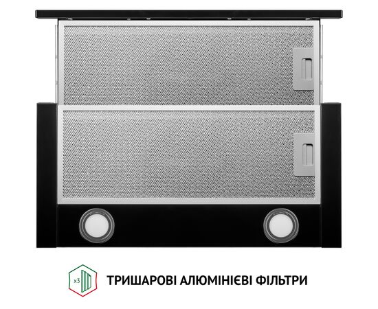 Вытяжка кухонная Perfelli TL 6212 BL 700 LED, изображение 7 Вытяжка кухонная Perfelli TL 6212 BL 700 LED, изображение 7