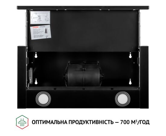 Вытяжка кухонная Perfelli TL 6212 BL 700 LED, изображение 8 Вытяжка кухонная Perfelli TL 6212 BL 700 LED, изображение 8