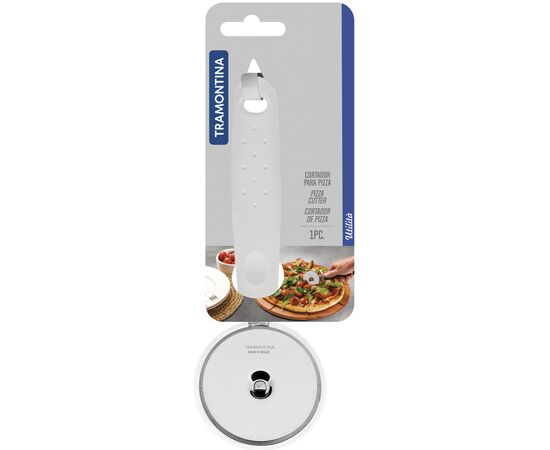 Кухонный нож Tramontina Utilita Pizza White (25625/180), изображение 2 Кухонный нож Tramontina Utilita Pizza White (25625/180), изображение 2