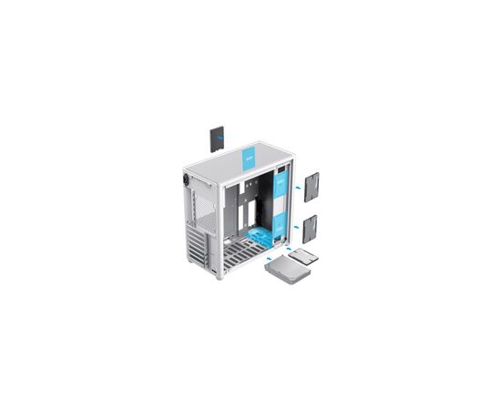 Корпус Gamemax Spark Pro Full White, изображение 8 Корпус Gamemax Spark Pro Full White, изображение 8