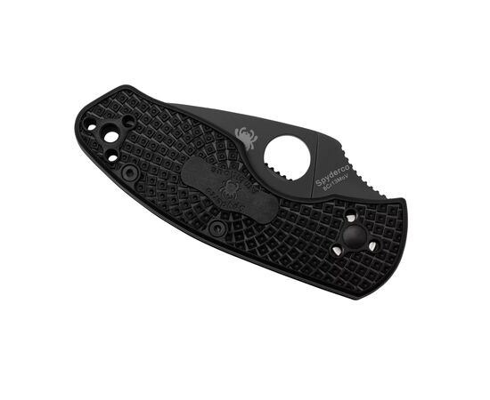 Нож Spyderco Ambitious FRN Black Blade Serrator (C148SBBK), изображение 6 Нож Spyderco Ambitious FRN Black Blade Serrator (C148SBBK), изображение 6