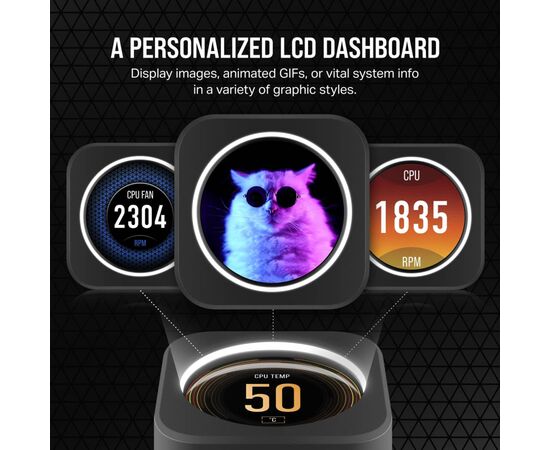 Система водяного охлаждения Corsair iCUE H170i ELITE LCD XT (CW-9060076-WW), изображение 6 Система водяного охлаждения Corsair iCUE H170i ELITE LCD XT (CW-9060076-WW), изображение 6