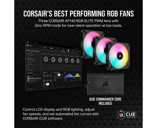 Система водяного охлаждения Corsair iCUE H170i ELITE LCD XT (CW-9060076-WW), изображение 7 Система водяного охлаждения Corsair iCUE H170i ELITE LCD XT (CW-9060076-WW), изображение 7