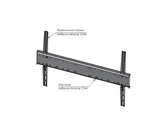 Кронштейн Sector TV60F Black, изображение 8 Кронштейн Sector TV60F Black, изображение 8