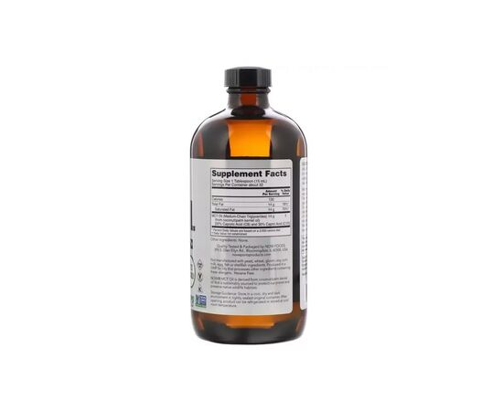Трави Now Foods Олія МСТ, MCT Oil, Без Смаку, 473 мл (NOW-02211), зображення 2 Трави Now Foods Олія МСТ, MCT Oil, Без Смаку, 473 мл (NOW-02211), зображення 2