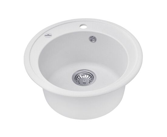 Мойка кухонная Kroner KompositGRA-510 (CV027407), изображение 2 Мойка кухонная Kroner KompositGRA-510 (CV027407), изображение 2