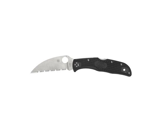 Нож Spyderco Endela Wharncliffe Serrator Black (C243FSWCBK)