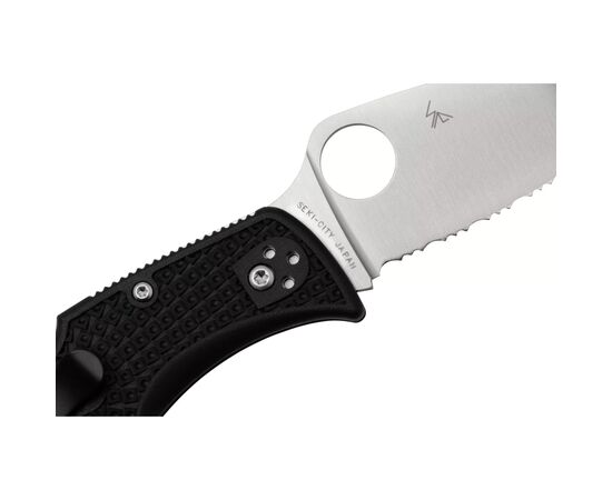 Нож Spyderco Leafjumper Serrator (C262SBK), изображение 4 Нож Spyderco Leafjumper Serrator (C262SBK), изображение 4