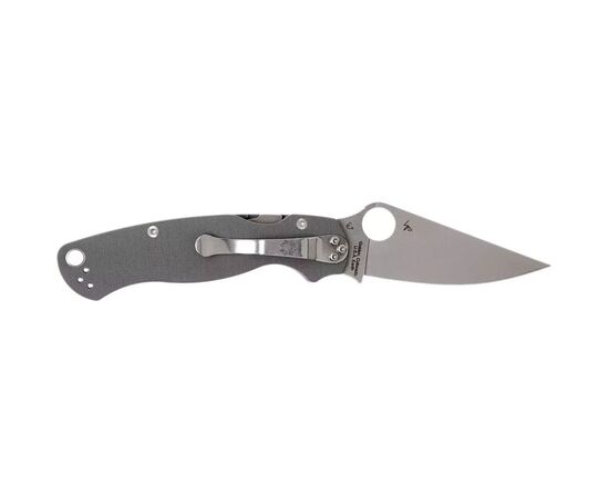 Нож Spyderco Para-Military 2 G10 Maxamet Dark Grey (C81GPDGY2), изображение 2 Нож Spyderco Para-Military 2 G10 Maxamet Dark Grey (C81GPDGY2), изображение 2