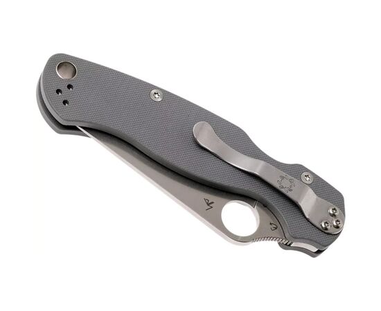 Нож Spyderco Para-Military 2 G10 Maxamet Dark Grey (C81GPDGY2), изображение 7 Нож Spyderco Para-Military 2 G10 Maxamet Dark Grey (C81GPDGY2), изображение 7