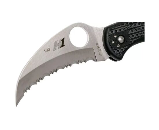 Нож Spyderco Tasman Salt 2 Serrator Black (C106SBK2), изображение 3 Нож Spyderco Tasman Salt 2 Serrator Black (C106SBK2), изображение 3