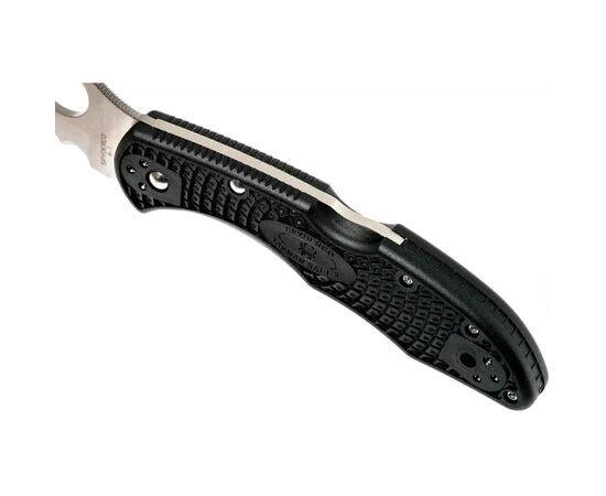 Нож Spyderco Tasman Salt 2 Serrator Black (C106SBK2), изображение 5 Нож Spyderco Tasman Salt 2 Serrator Black (C106SBK2), изображение 5