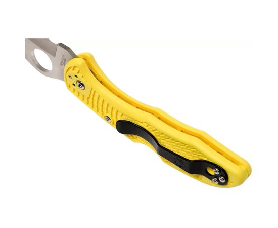 Нож Spyderco Tasman Salt 2 Serrator Yellow (C106SYL2), изображение 6 Нож Spyderco Tasman Salt 2 Serrator Yellow (C106SYL2), изображение 6