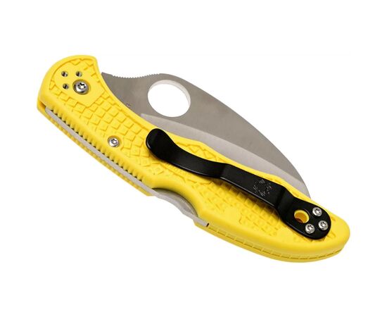 Нож Spyderco Tasman Salt 2 Serrator Yellow (C106SYL2), изображение 7 Нож Spyderco Tasman Salt 2 Serrator Yellow (C106SYL2), изображение 7