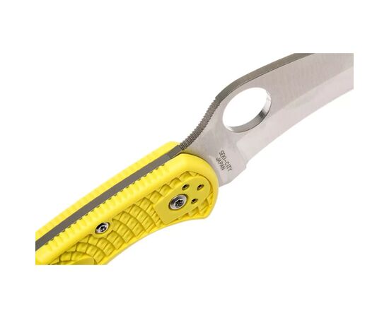 Нож Spyderco Tasman Salt 2 Yellow (C106PYL2), изображение 4 Нож Spyderco Tasman Salt 2 Yellow (C106PYL2), изображение 4