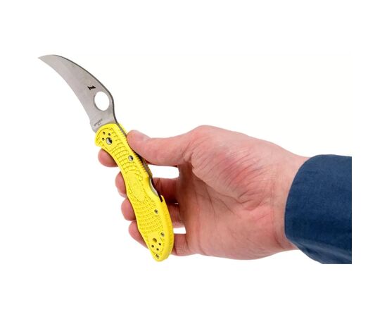 Нож Spyderco Tasman Salt 2 Yellow (C106PYL2), изображение 8 Нож Spyderco Tasman Salt 2 Yellow (C106PYL2), изображение 8