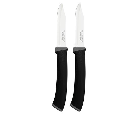 Набор ножей Tramontina Felice Black Vegetable 76 мм 2 шт (23490/203)