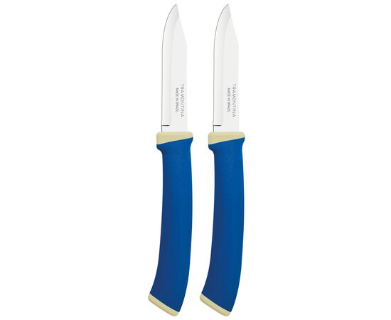 Набор ножей Tramontina Felice Blue Vegetable 76 мм 2 шт (23490/213)