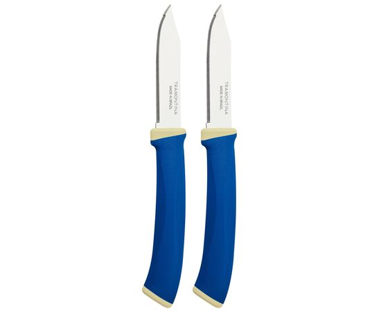 Набор ножей Tramontina Felice Blue Vegetable Serrate 76 мм 2 шт (23491/213)