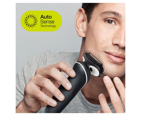 Электробритва Braun Series 5 51-W1600s BLACK / WHITE, изображение 5 Электробритва Braun Series 5 51-W1600s BLACK / WHITE, изображение 5