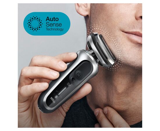 Электробритва Braun Series 7 71-S1000s SILVER / BLACK, изображение 4 Электробритва Braun Series 7 71-S1000s SILVER / BLACK, изображение 4