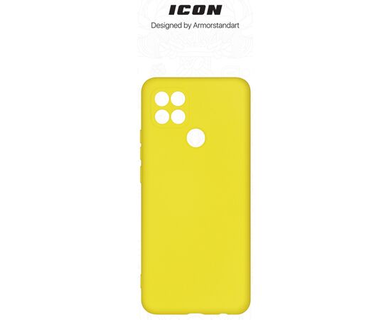 Чехол для мобильного телефона Armorstandart ICON Case OPPO A15/15S Camera cover Yellow (ARM58543), изображение 3 Чехол для мобильного телефона Armorstandart ICON Case OPPO A15/15S Camera cover Yellow (ARM58543), изображение 3