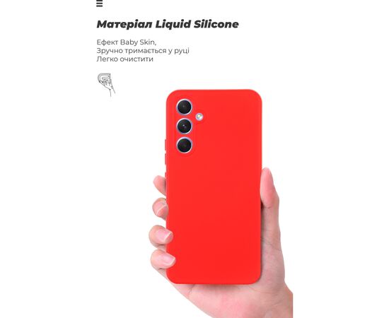 Чехол для мобильного телефона Armorstandart ICON Case Samsung A54 5G (A546) Camera cover Red (ARM66176), изображение 4 Чехол для мобильного телефона Armorstandart ICON Case Samsung A54 5G (A546) Camera cover Red (ARM66176), изображение 4