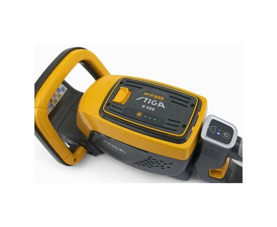 Кусторез Stiga 48V, 2Ah, 58 см (SHT500AEkit), изображение 7 Кусторез Stiga 48V, 2Ah, 58 см (SHT500AEkit), изображение 7