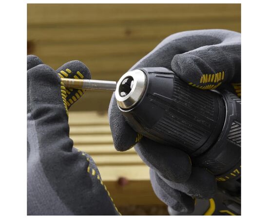 Шуруповерт Stanley FatMax, Li-lon 18V, 1.5Ah, 50 Нм, 0-400 / 1500 об/хв (SCD700C2K), зображення 5 Шуруповерт Stanley FatMax, Li-lon 18V, 1.5Ah, 50 Нм, 0-400 / 1500 об/хв (SCD700C2K), зображення 5