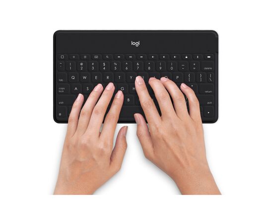 Клавиатура Logitech Keys-To-Go для iPhone iPad Apple TV Black (920-010126), изображение 4 Клавиатура Logitech Keys-To-Go для iPhone iPad Apple TV Black (920-010126), изображение 4