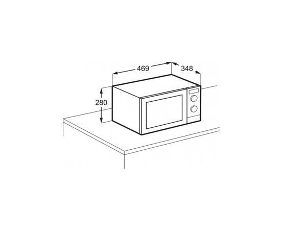 Микроволновая печь Electrolux EMZ725MMK, изображение 8 Микроволновая печь Electrolux EMZ725MMK, изображение 8