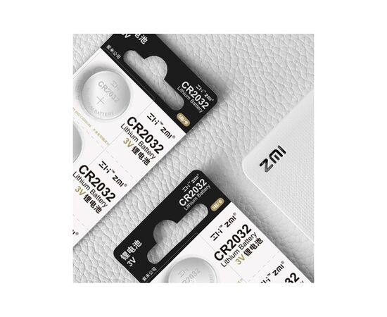 Батарейка ZMI CR 2032 * 5 (CR2032/5pcs), изображение 4 Батарейка ZMI CR 2032 * 5 (CR2032/5pcs), изображение 4