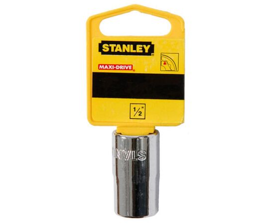 Головка торцева Stanley 1/2" х 21мм, з дванадцятигранним профілем, метрична (4-88-793)