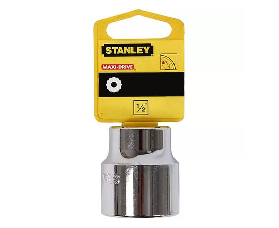 Головка торцева Stanley 1/2" х 29мм, з дванадцятигранним профілем, метрична (4-88-801)