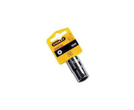 Головка торцева Stanley 1/2" х 15мм, з дванадцятигранним профілем, метрична (4-86-547)
