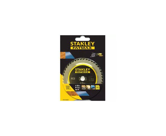 Диск пильний Stanley HCS MULTI SAW, 89 x 10 мм, 44 z, швидкий пропил, для FME380 (STA10420)