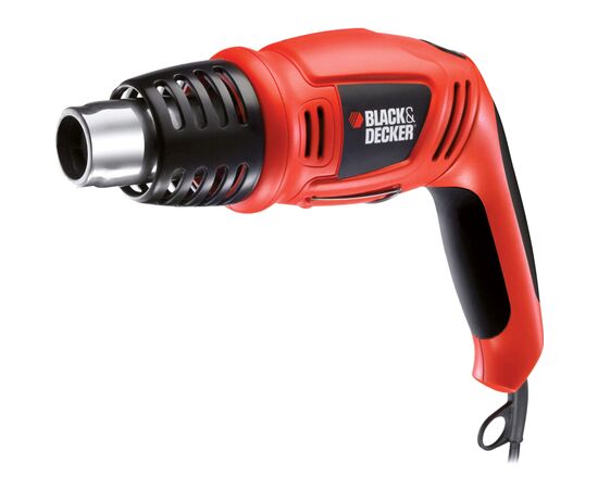 Будівельний фен Black&Decker 1600 Вт, 140 - 560 C, 0.75 кг (KX1692)