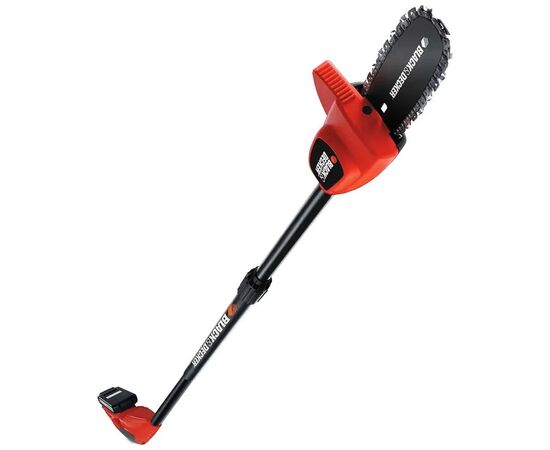Кусторез Black&Decker высоторез, 18V,2Ah, штанга 150-244 см, длинна шины 20 см (GPC1820L20), изображение 2 Кусторез Black&Decker высоторез, 18V,2Ah, штанга 150-244 см, длинна шины 20 см (GPC1820L20), изображение 2