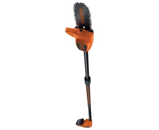 Кусторез Black&Decker высоторез, 18V,2Ah, штанга 150-244 см, длинна шины 20 см (GPC1820L20), изображение 4 Кусторез Black&Decker высоторез, 18V,2Ah, штанга 150-244 см, длинна шины 20 см (GPC1820L20), изображение 4