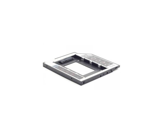Фрейм-переходник Gembird 2.5" HDD/SSD to laptop slim 5.25'' bay (MF-95-01), изображение 2 Фрейм-переходник Gembird 2.5" HDD/SSD to laptop slim 5.25'' bay (MF-95-01), изображение 2