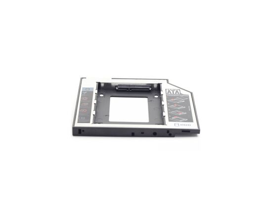 Фрейм-переходник Gembird 2.5" HDD/SSD to laptop slim 5.25'' bay (MF-95-01), изображение 3 Фрейм-переходник Gembird 2.5" HDD/SSD to laptop slim 5.25'' bay (MF-95-01), изображение 3