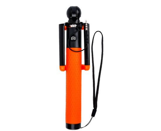 Монопод для селфи Grand-X Deluxe Click 3,5 U-крепление 180-780мм Orange (MPGDJ3CUO), изображение 2 Монопод для селфи Grand-X Deluxe Click 3,5 U-крепление 180-780мм Orange (MPGDJ3CUO), изображение 2