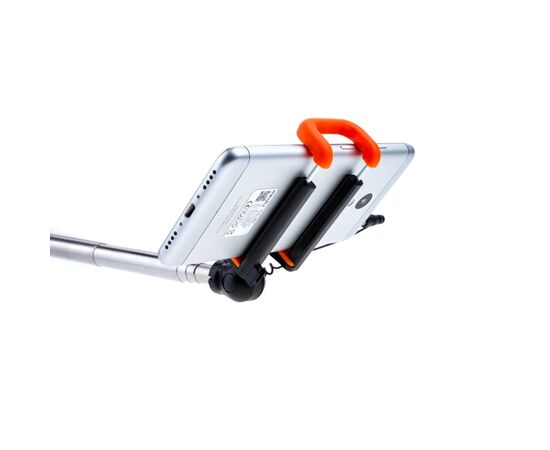 Монопод для селфи Grand-X Deluxe Click 3,5 U-крепление 180-780мм Orange (MPGDJ3CUO), изображение 6 Монопод для селфи Grand-X Deluxe Click 3,5 U-крепление 180-780мм Orange (MPGDJ3CUO), изображение 6