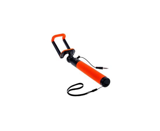 Монопод для селфи Grand-X Deluxe Click 3,5 U-крепление 180-780мм Orange (MPGDJ3CUO)