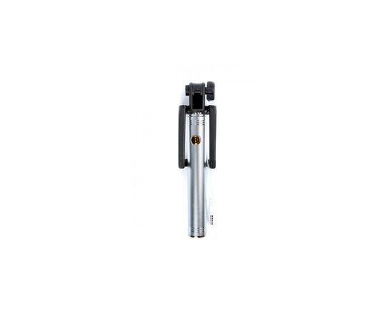 Монопод для селфи Grand-X Metallic Jack 3,5 U-крепление 170-750мм Silver (MPGJMS), изображение 5 Монопод для селфи Grand-X Metallic Jack 3,5 U-крепление 170-750мм Silver (MPGJMS), изображение 5